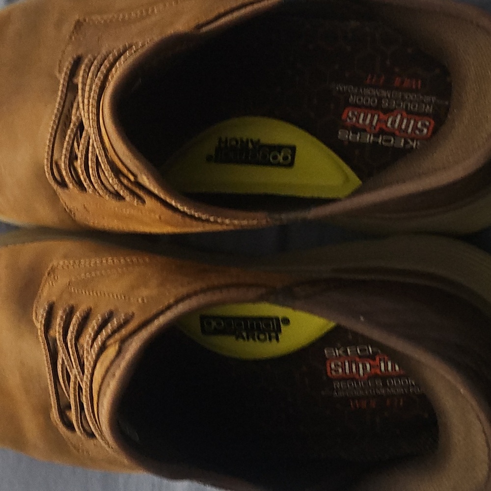 Skechers Tan Men's Oxfords